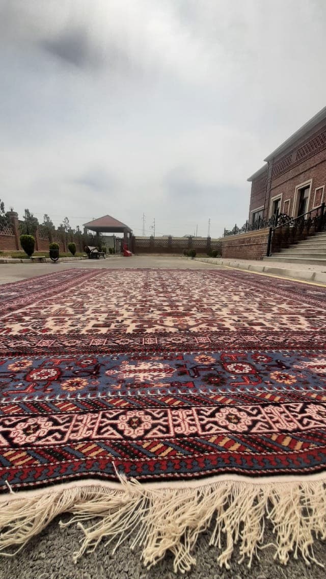 Son bir ilin ən böyük xalçası kəsildi