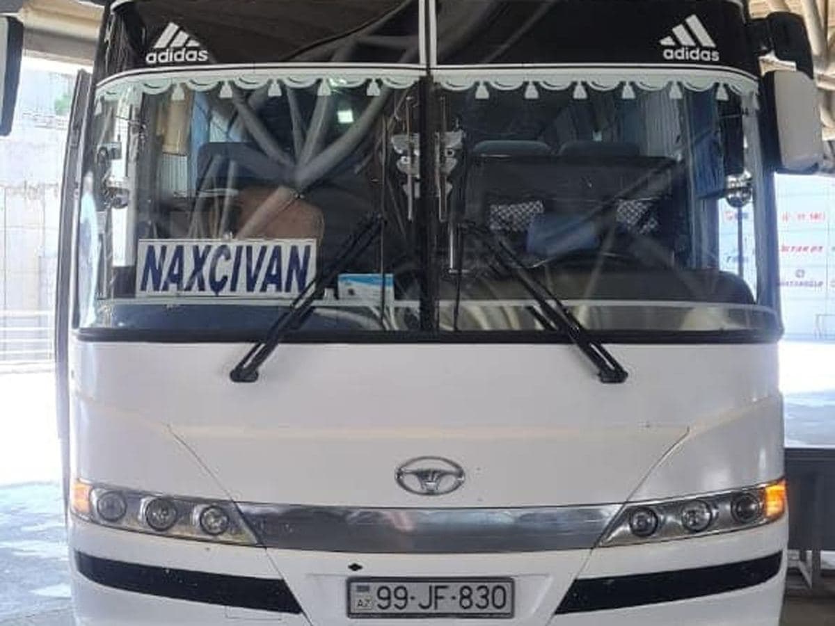 Bakıdan Naxçıvana ilk avtobus reysi yola salınıb