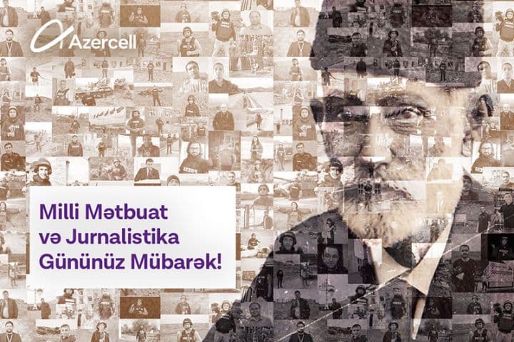 Azercell media nümayəndələrini təbrik edir