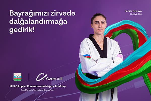 Azercell Milli Olimpiya Komandasına uğurlar arzulayır!