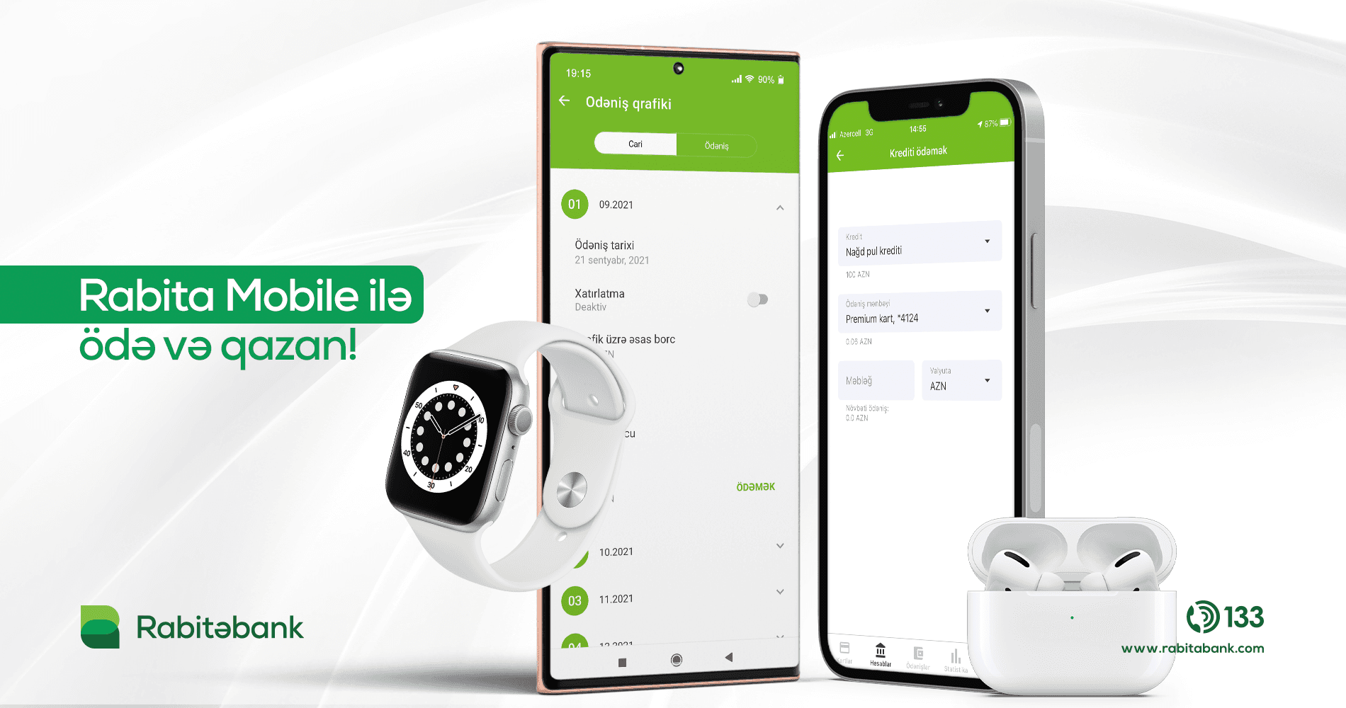 “Rabita Mobile” ilə kredit ödə və dəyərli hədiyyə qazan