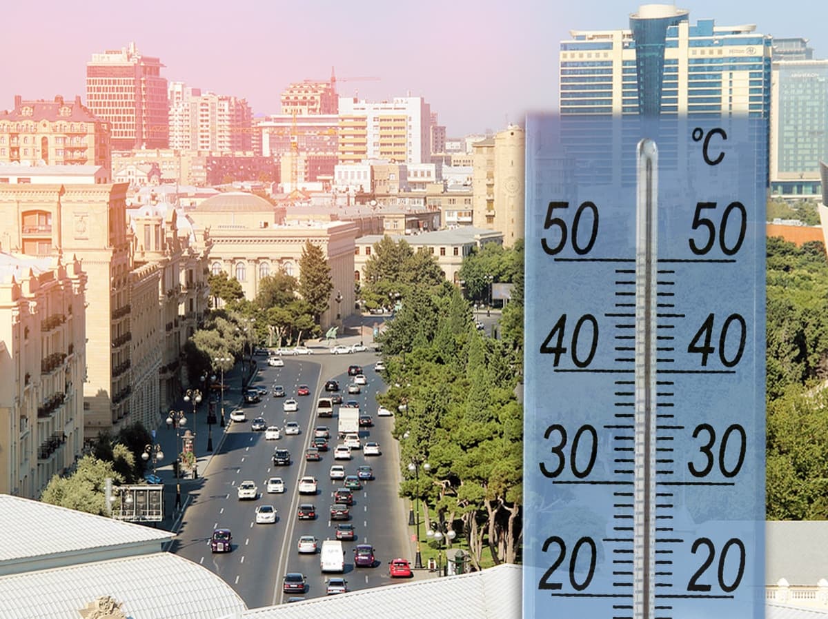 Temperatur 40 dərəcə olacaq – SABAHIN HAVASI
