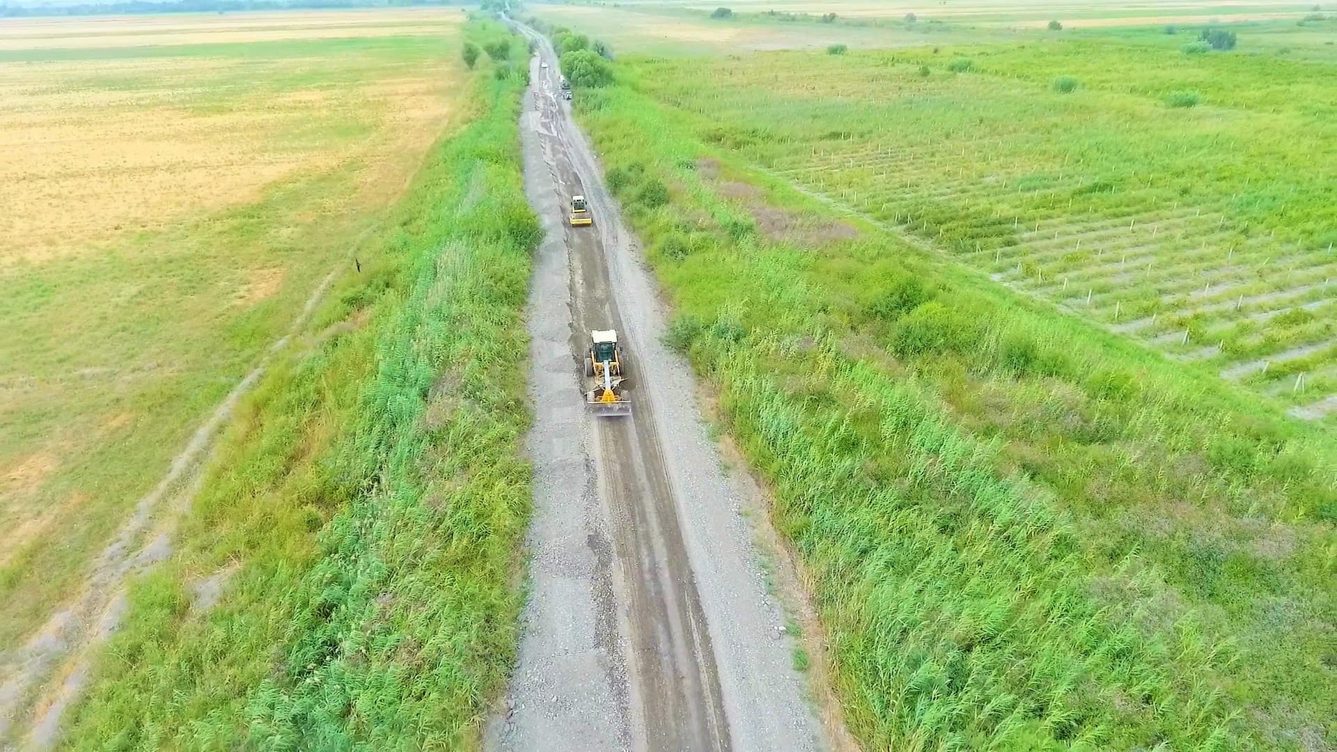 Kürdəmirdə 13 km uzunluğa malik avtomobil yolu yenidən qurulur
