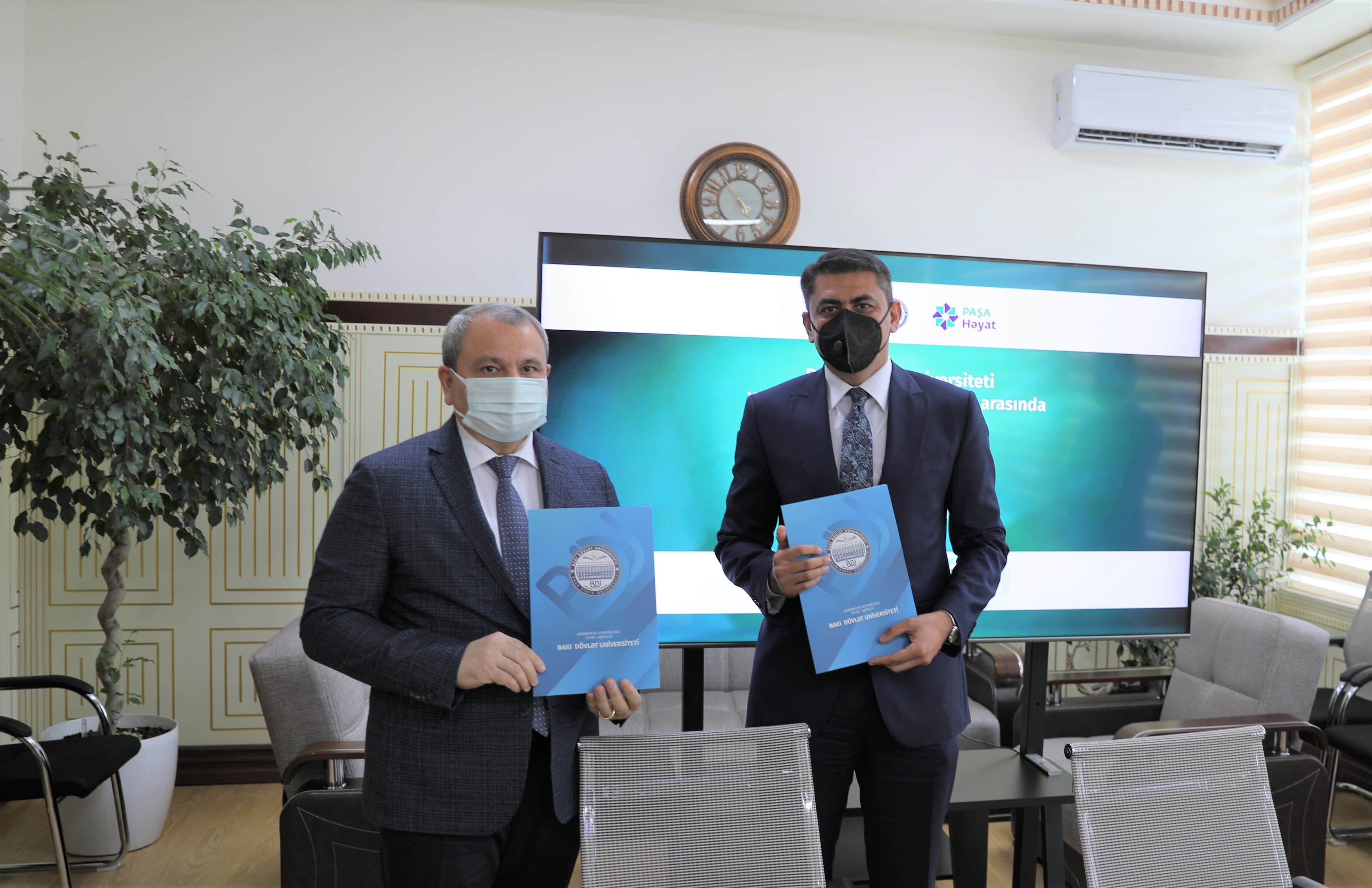 PAŞA Həyat və Bakı Dövlət Universiteti arasında Əməkdaşlıq Sazişi imzalanıb - FOTO