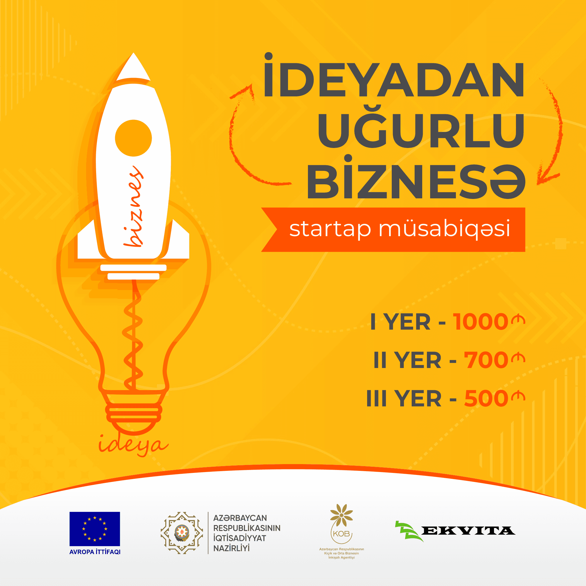 Startaplar arasında “İdeyadan uğurlu biznesə” müsabiqəsinə start verilir