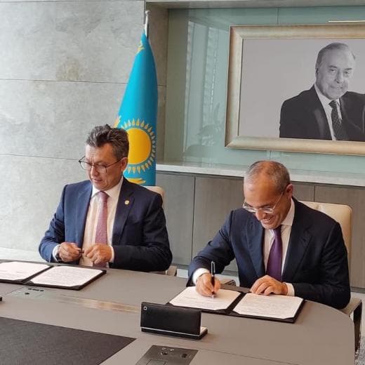 Azərbaycanla Qazaxıstan arasında memorandum imzalanıb
