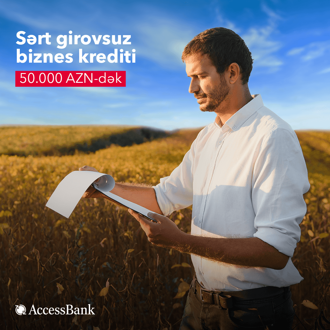 AccessBank-dan sərt girovsuz mikro və aqro kreditlər