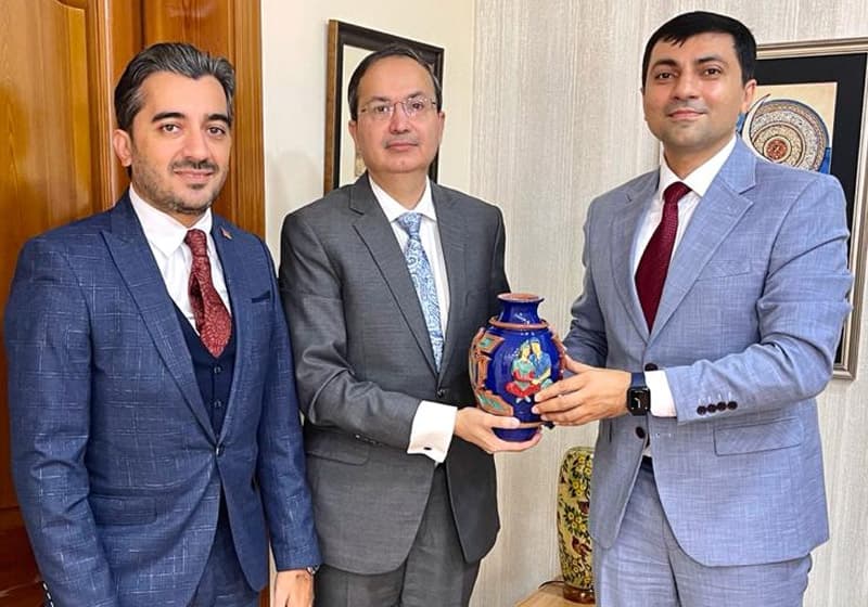 "Gəncə İş Adamları" İctimai Birliyi-nin rəhbərliyi ilə Pakistanın ölkəmizdə fövqəladə və səlahiyyətli səfiri Bilal Hayee ilə görüş baş tutub