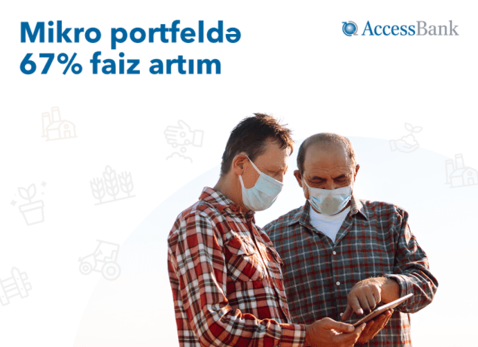 AccessBank-ın mikro portfeli 67% faiz artıb