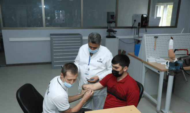 Yuxarı ətrafları amputasiya olunmuş qazilərin yüksək texnologiyalı protezlərlə təminatına başlanılır
