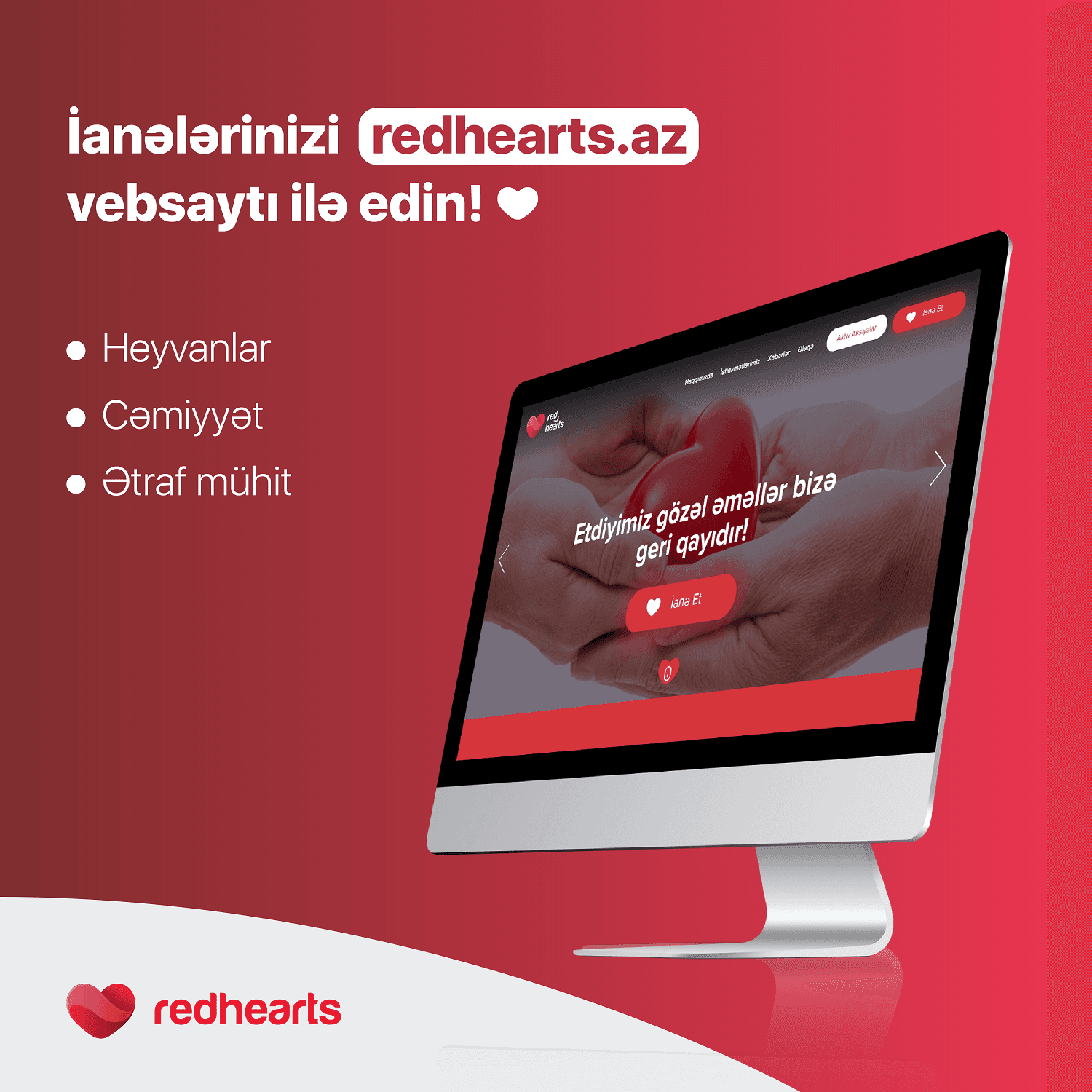 “Qırmızı ürəklər”in saytı təqdim edildi