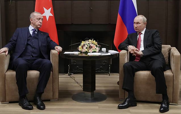 Putinlə Ərdoğanın Soçi görüşü başladı