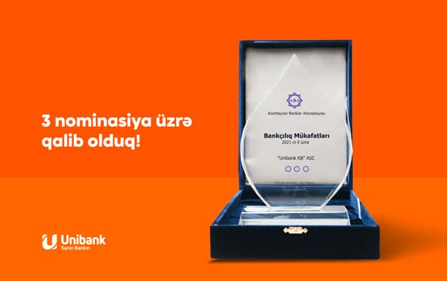 Unibank mükafat alıb