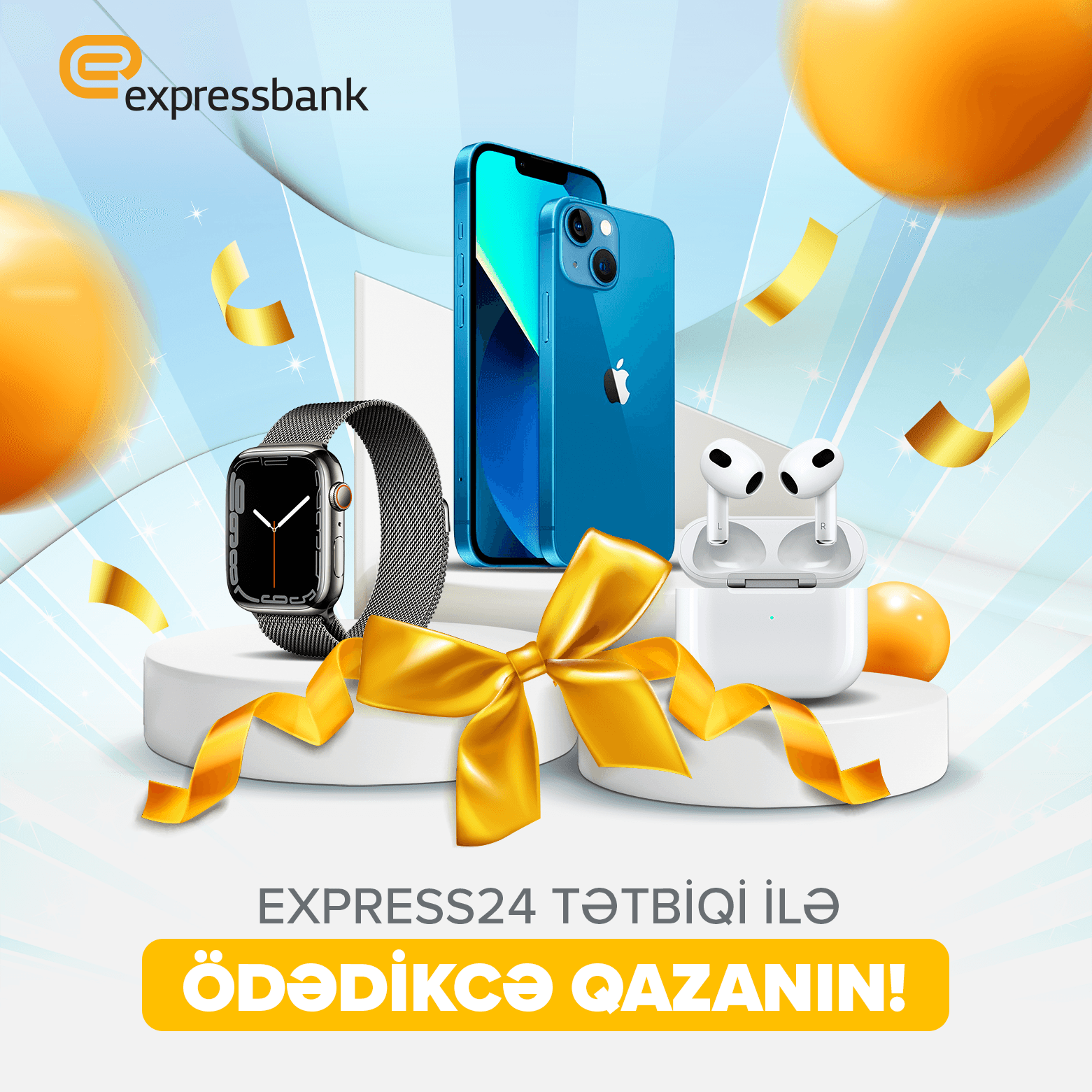 “Express24” mobil tətbiqi ilə ödədikcə qazanın