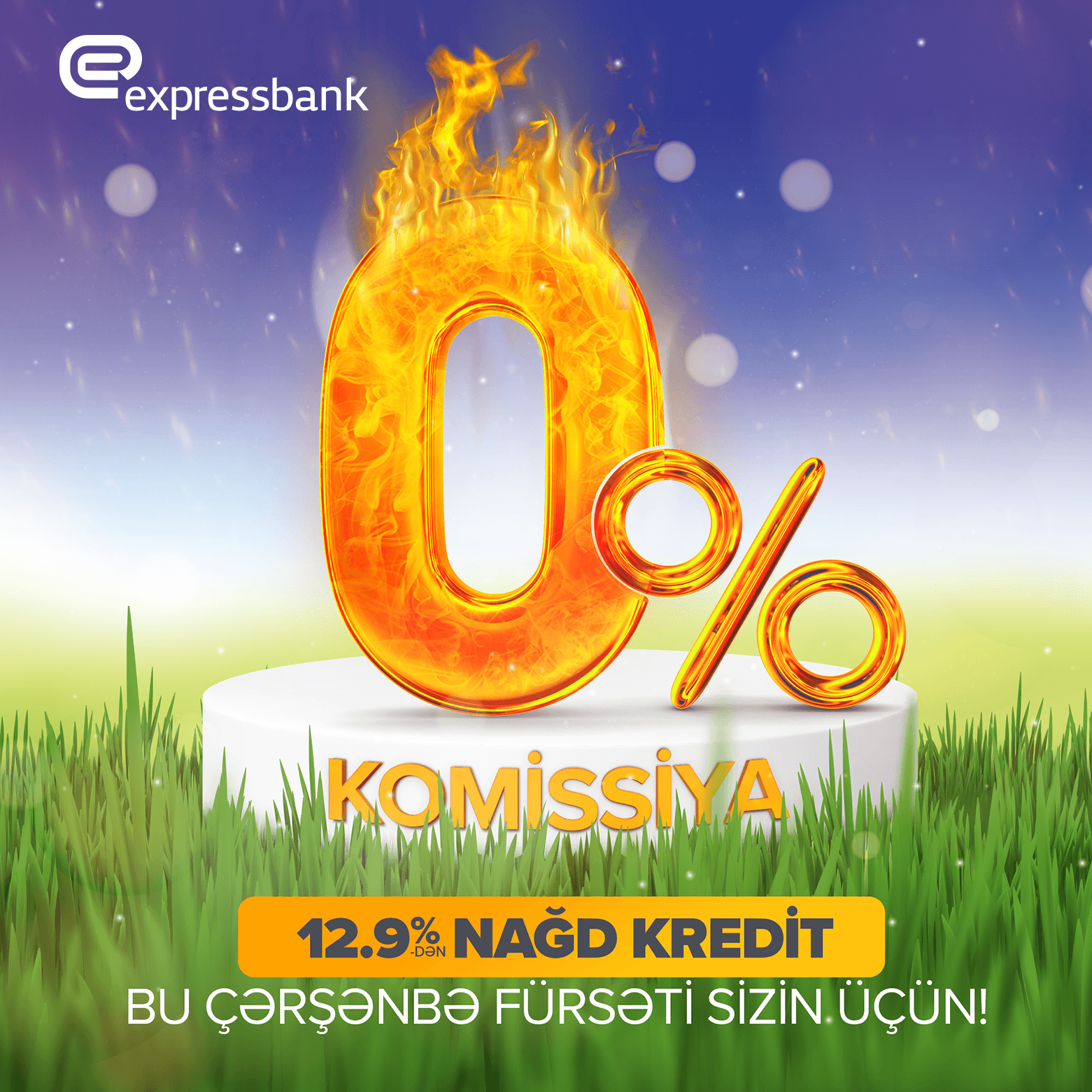 “Expressbank” Od Çərşənbəsində 0% komissiya ilə nağd pul kreditini Sizə təklif edir