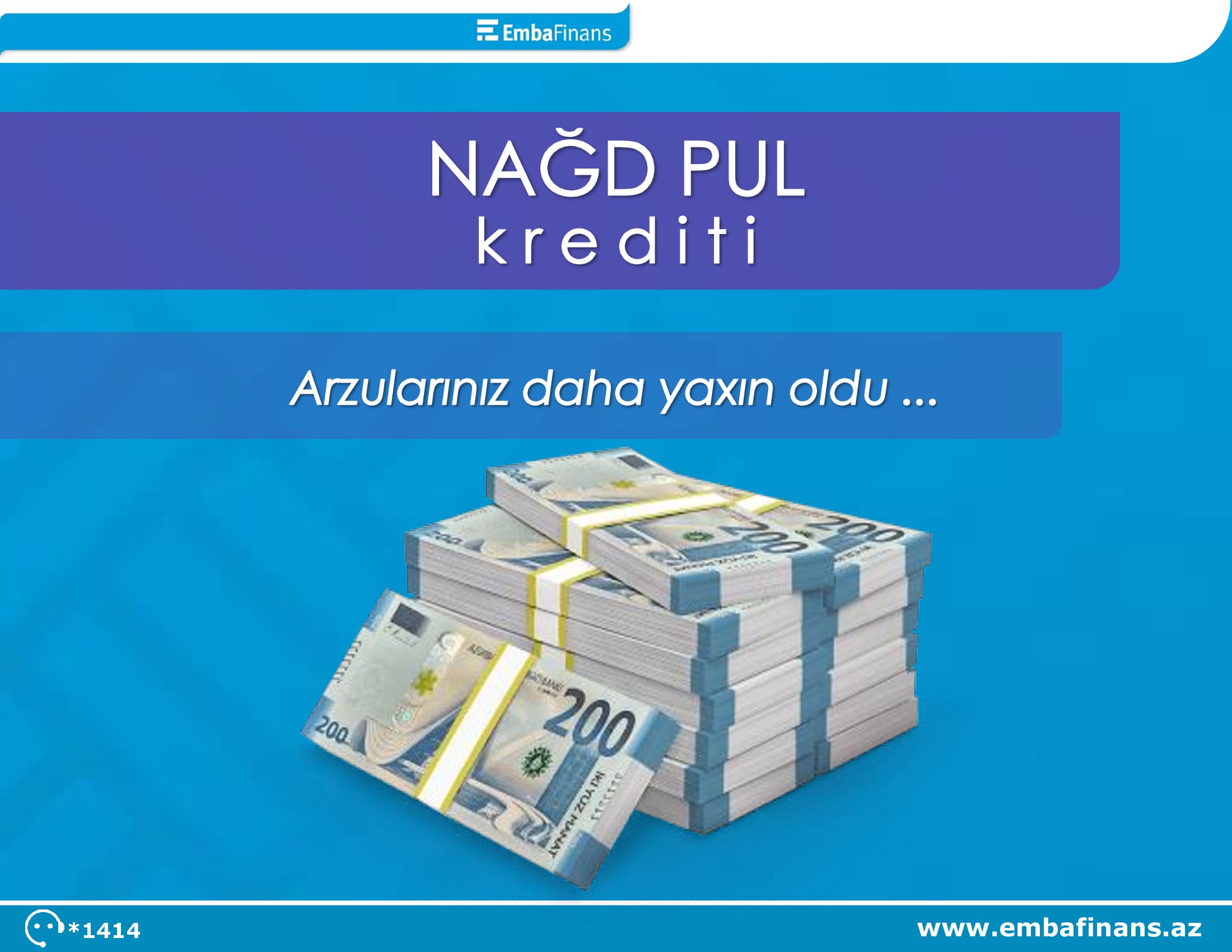Nağd Pul kreditləri indi daha əlçatan oldu