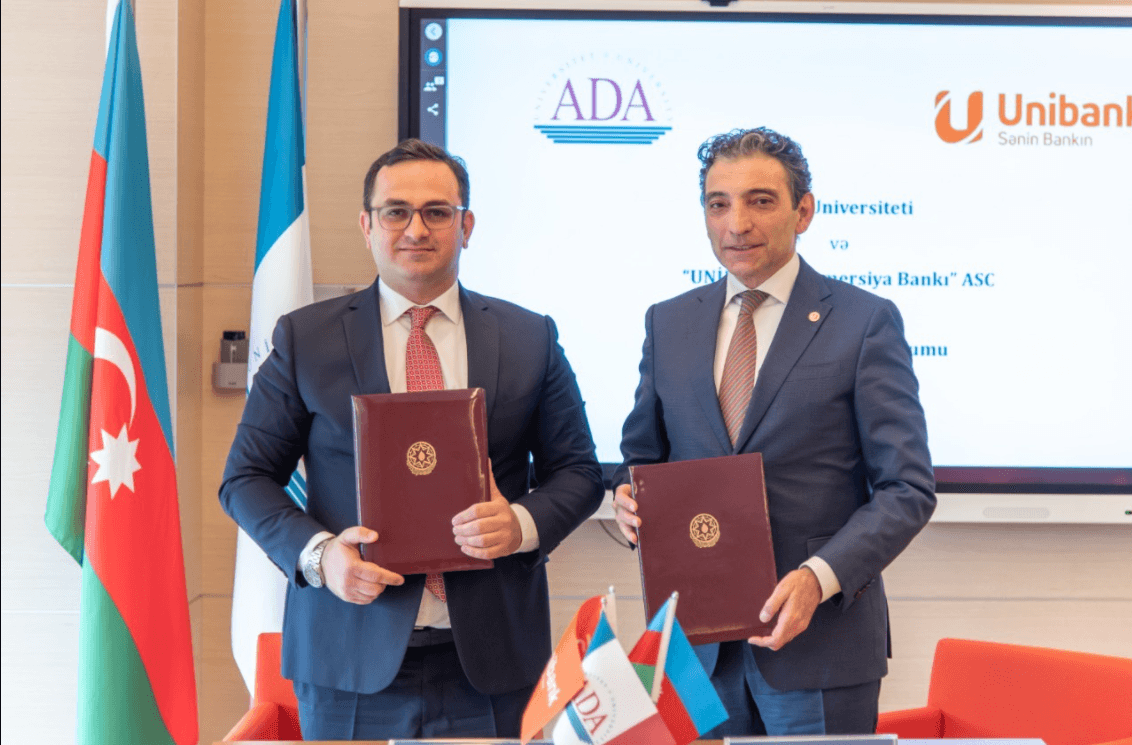 Unibankla  ADA Universiteti arasında Anlaşma Memorandumu imzalanıb
