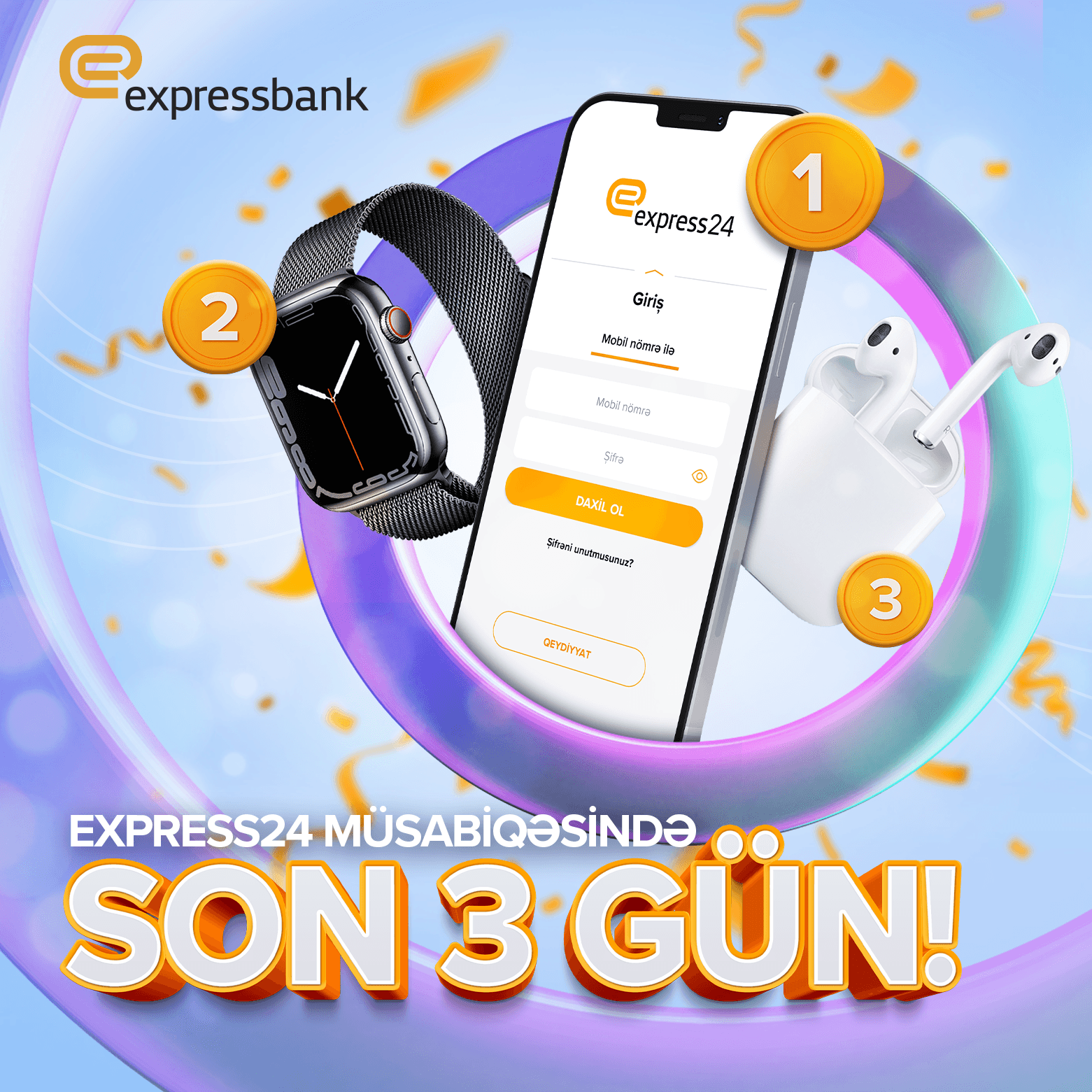 “Express24” müsabiqəsində son 3 gün