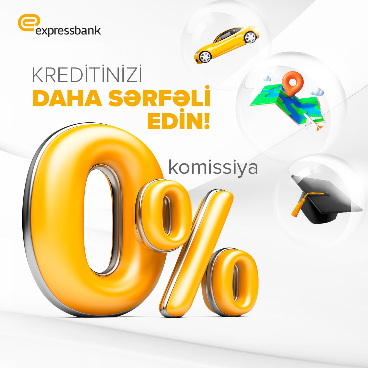 “Expressbank” la kreditinizi daha sərfəli edin