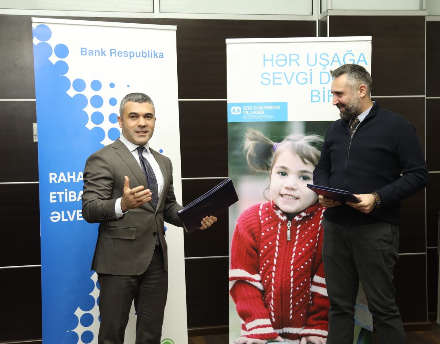 Bank Respublika və SOS Uşaq Kəndləri əməkdaşlıq haqqında memorandum bağlayıb