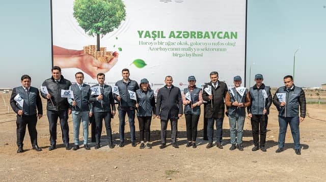 TuranBank “Yaşıl Marafon 2022” çərçivəsində ağacəkmə aksiyasına qoşuldu