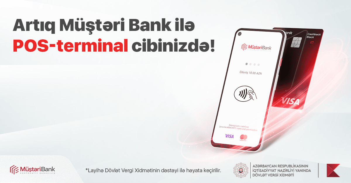 Ölkədə ilk dəfə sahibkarlar smartfonları ilə ödənişlər qəbul edə bilərlər