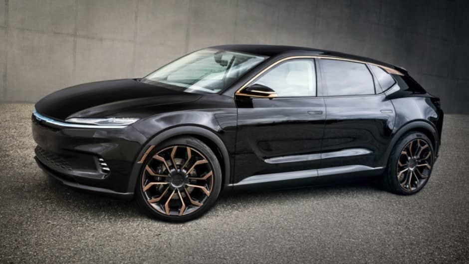Chrysler Nyu Yorkda Airflow konseptinin Graphite versiyasını nümayiş etdirib