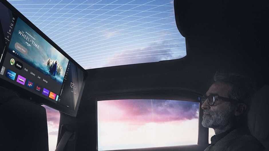 BMW şirkəti i7 modelinin panoram damı nümayiş olunub