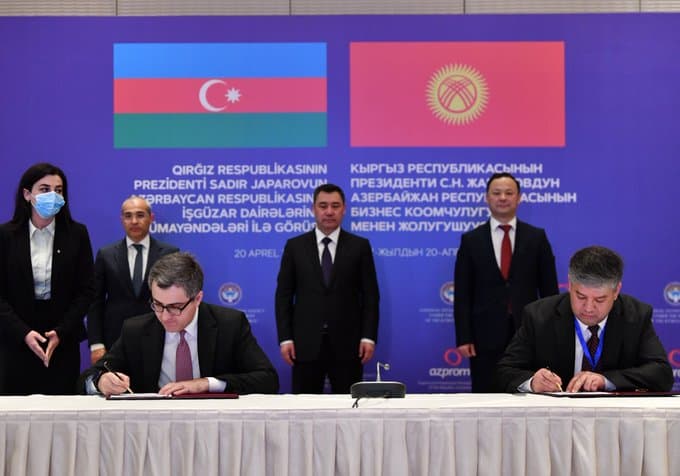 Qırğız Respublikasının aidiyyəti qurumları ilə sənədlər imzalanıb -MİKAYIL CABBAROV AÇIQLADI