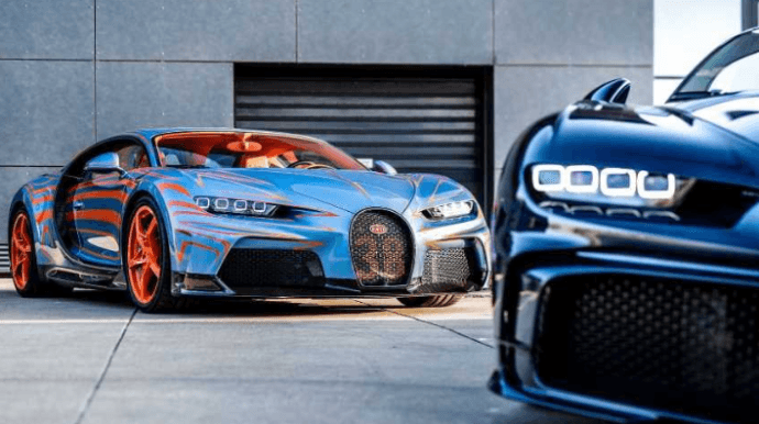 "Bugatti" iki unikal Chiron hiperkarını hazırlayıb