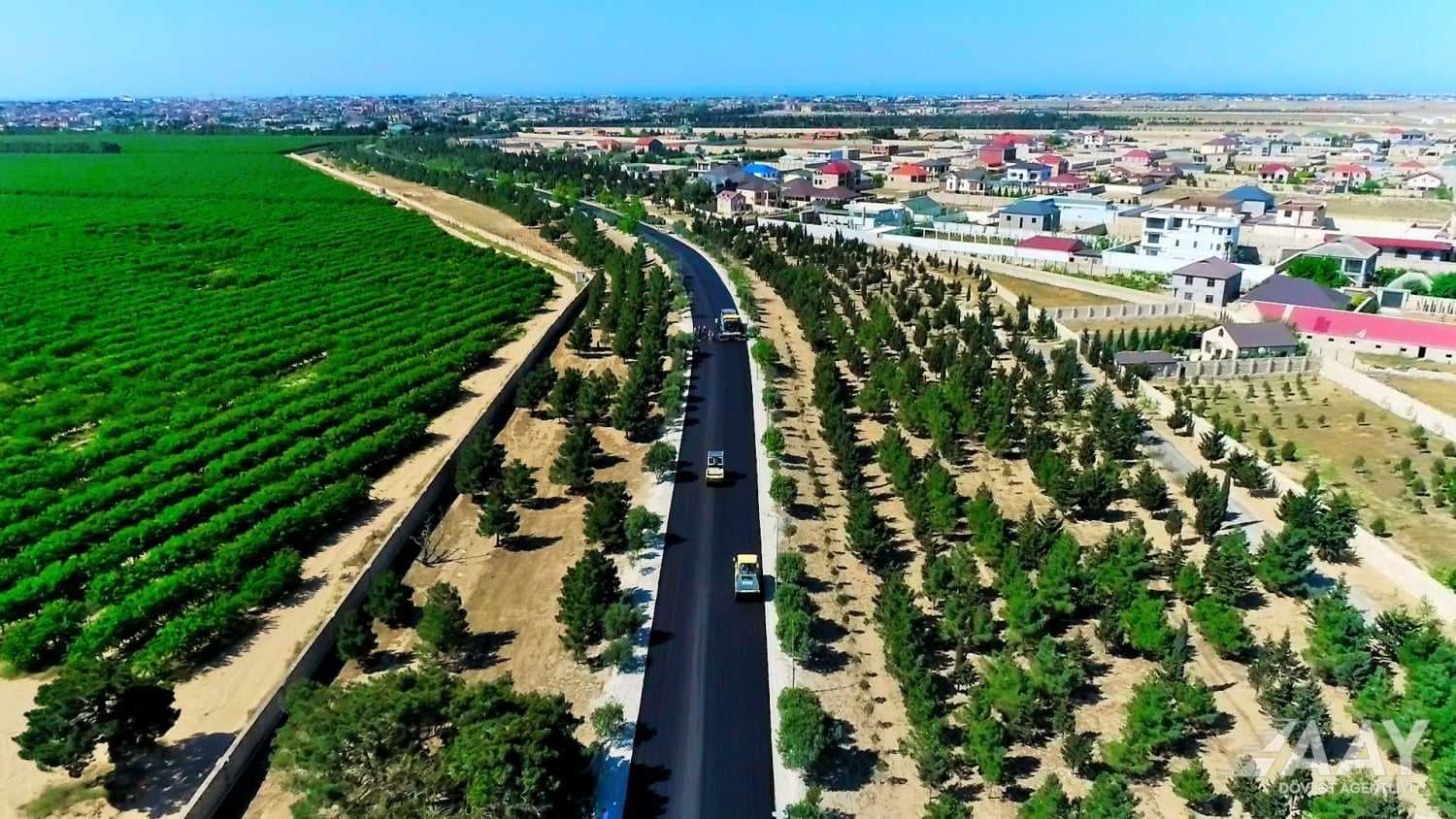 Qala-Şüvəlan qəsəbələrarası avtomobil yolu yenidən qurulur
