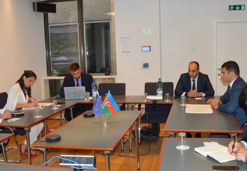 "EU4Business” -in  “yaşıl iqtisadiyyat” və KOB-ların rəqəmsallaşması ilə bağlı layihələrində iştirakı müzakirə edilib