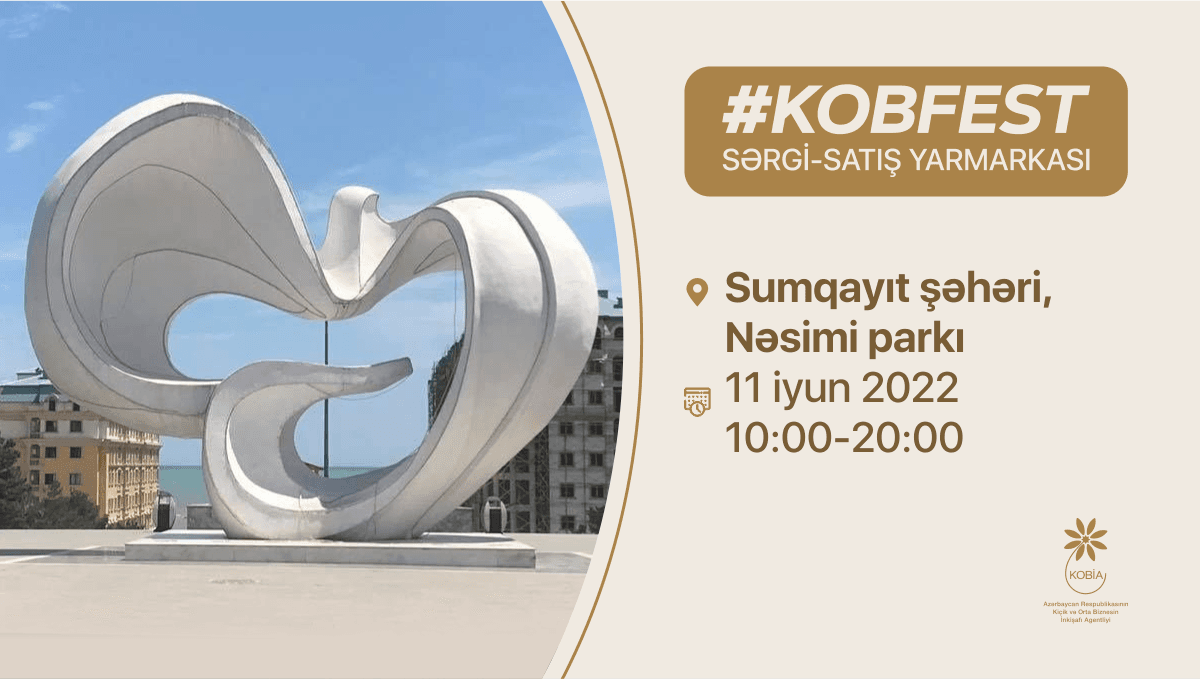 Bu şəhərdə də “KOB Fest” sərgi-satış yarmarkası keçiriləcək