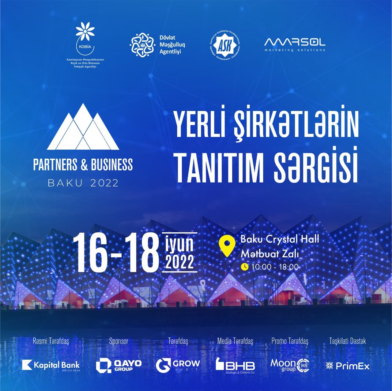 "Partners & Business" sərgisi və konfransı keçiriləcək