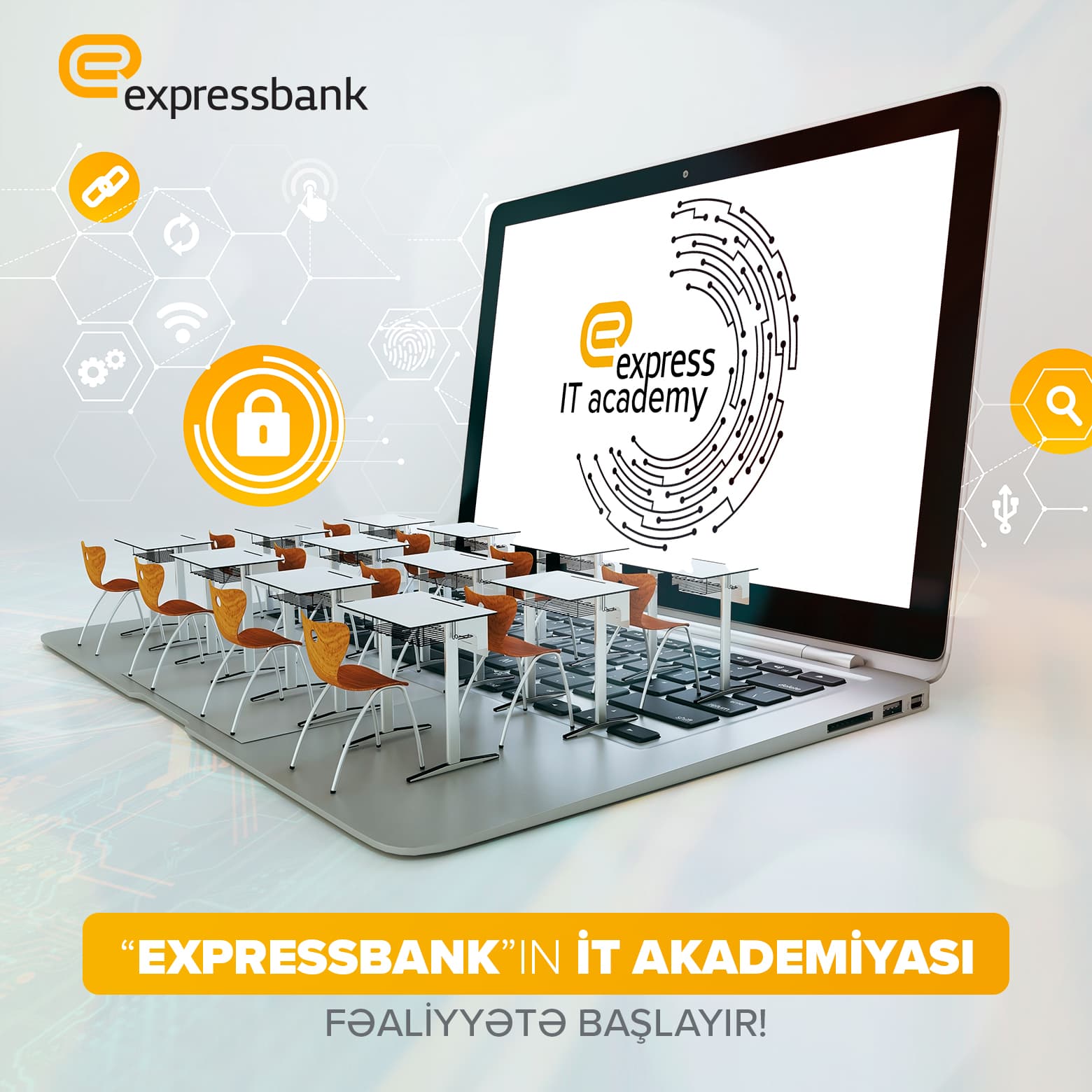 “Expressbank” tələbələr üçün “Express İT Academy” təcrübə proqramına start verir