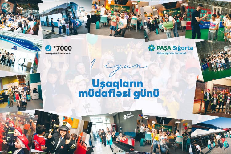 “PAŞA Sığorta” şirkəti 1 İyun-Uşaqların Beynəlxalq Müdafiəsi Gününü şəhid övladları ilə birgə keçirdi