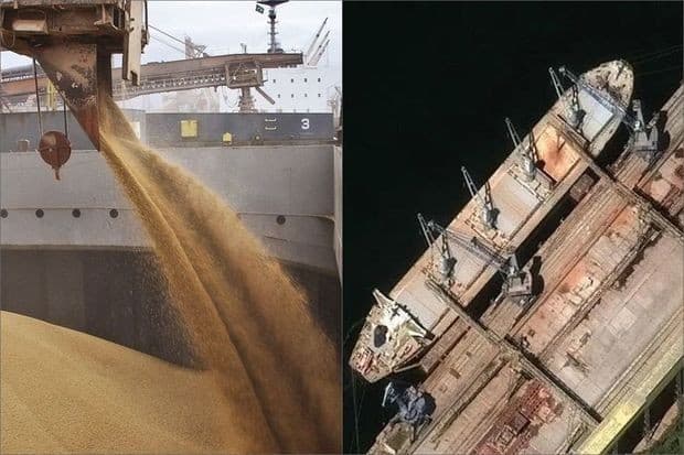 Türkiyənin taxıl yüklü gəmisi Mariupol limanından yola düşdü