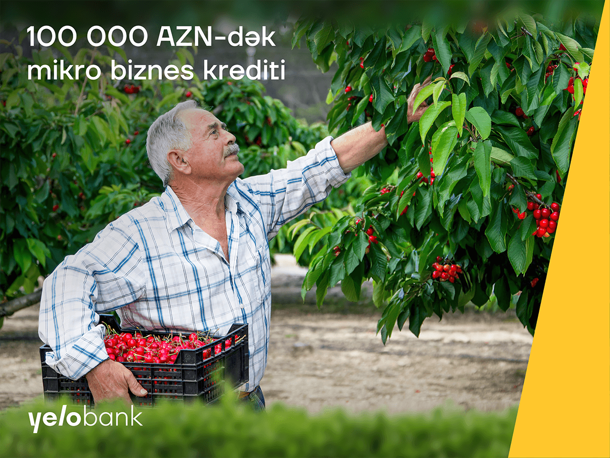 Yelo Bank-dan 100 000 manatadək mikro biznes krediti