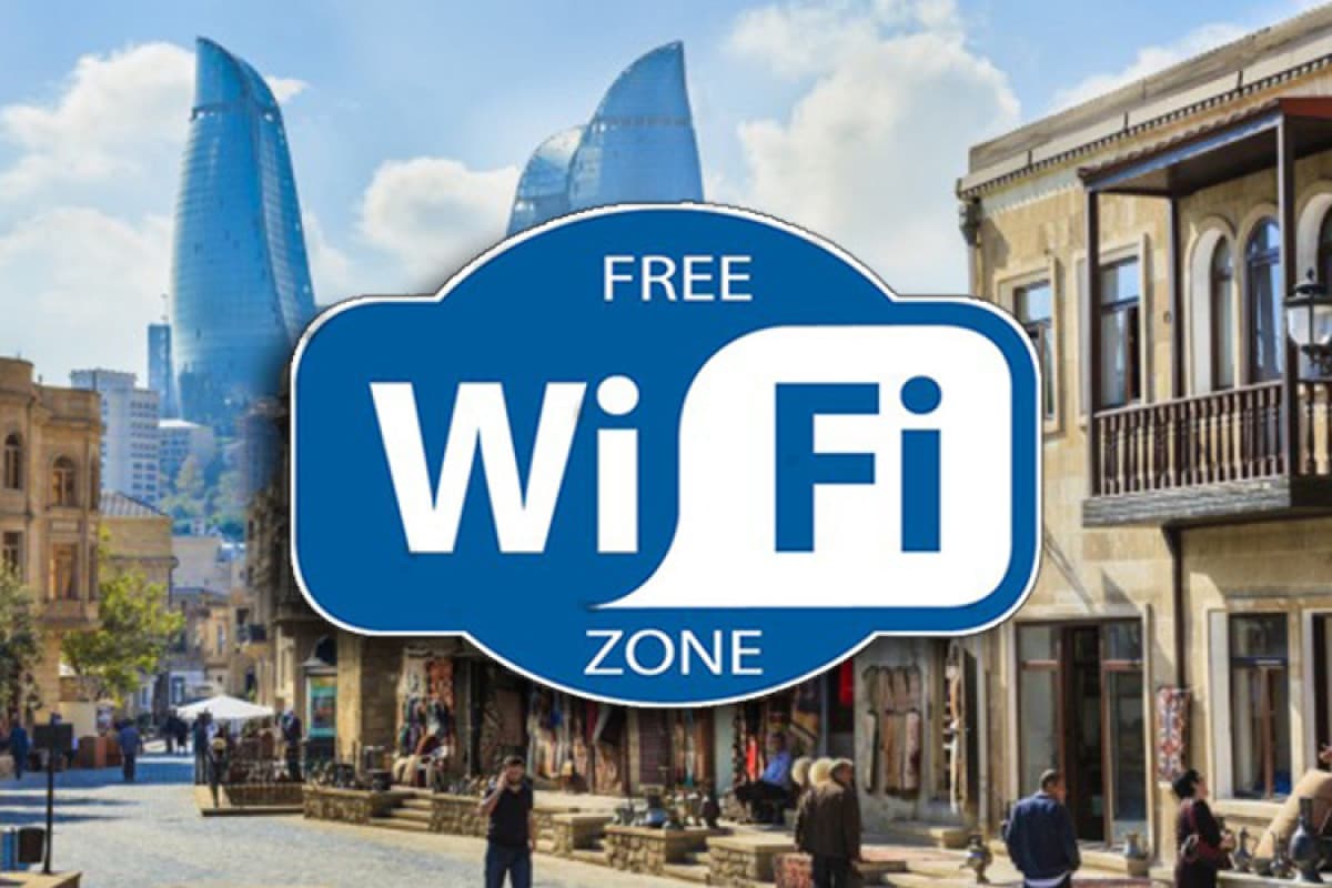 Bakının 14 parkında “İctimai Wi-Fi” xidməti dayandırılır