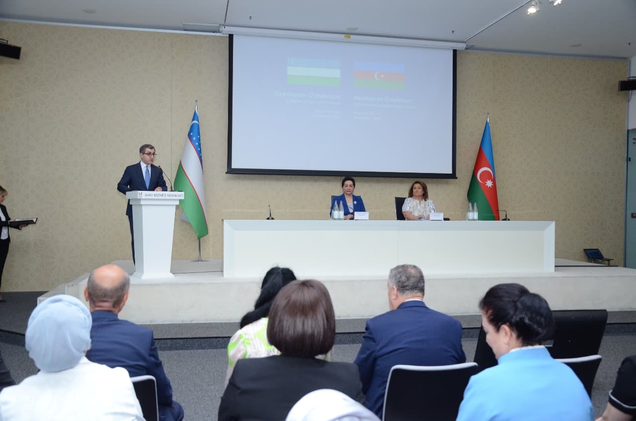 Azərbaycan-Özbəkistan qadın sahibkarlarının biznes forumu keçirilib
