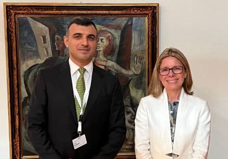 Taleh Kazımov Dünya Bankının Avropa və Mərkəzi Asiya regionu üzrə vitse-prezidenti Anna Byerde ilə görüşüb