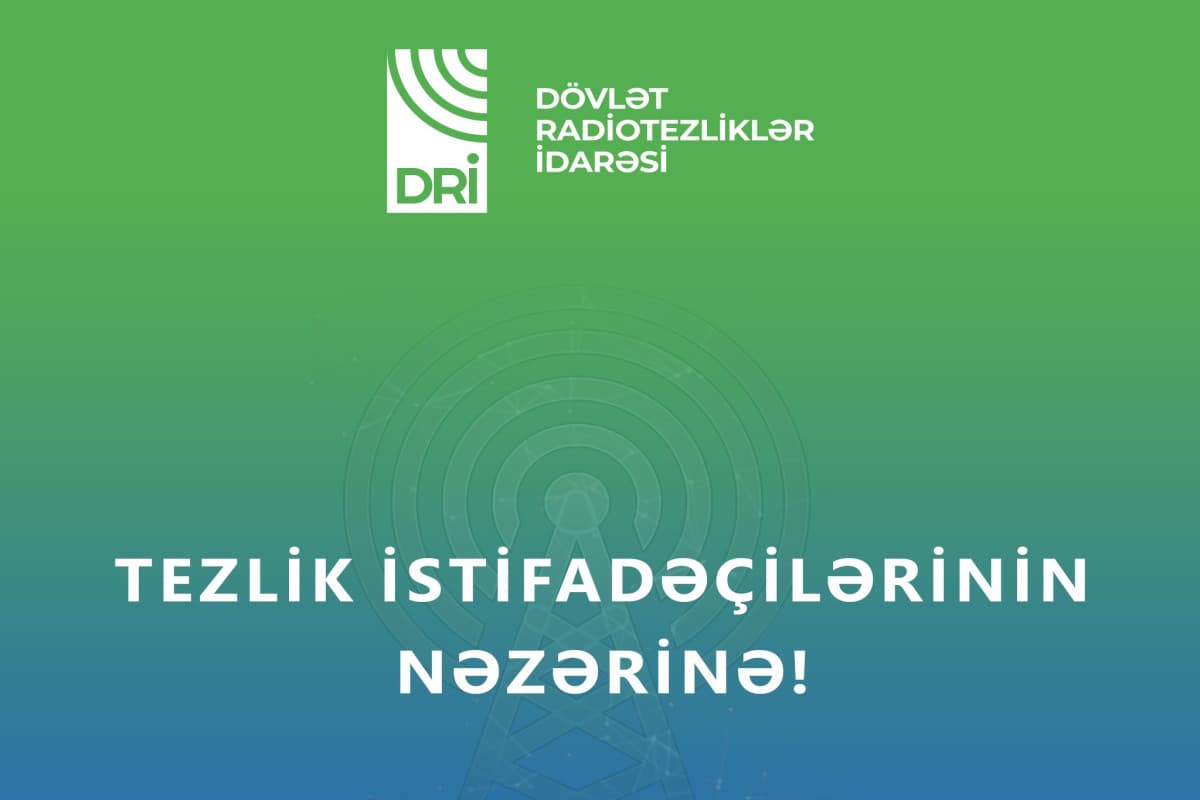 Tezliklərin ayrılması proseduru sadələşdirilib