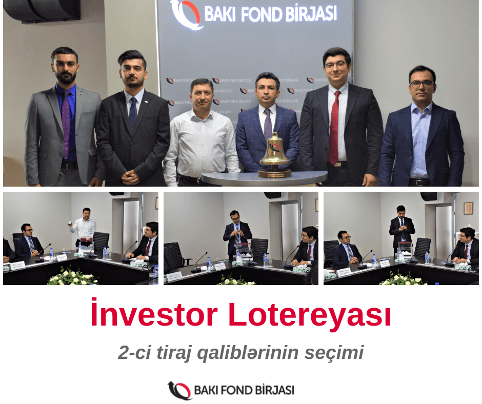 “İnvestor” Stimullaşdırıcı lotereyasının ikinci tirajının qalibləri müəyyənləşib