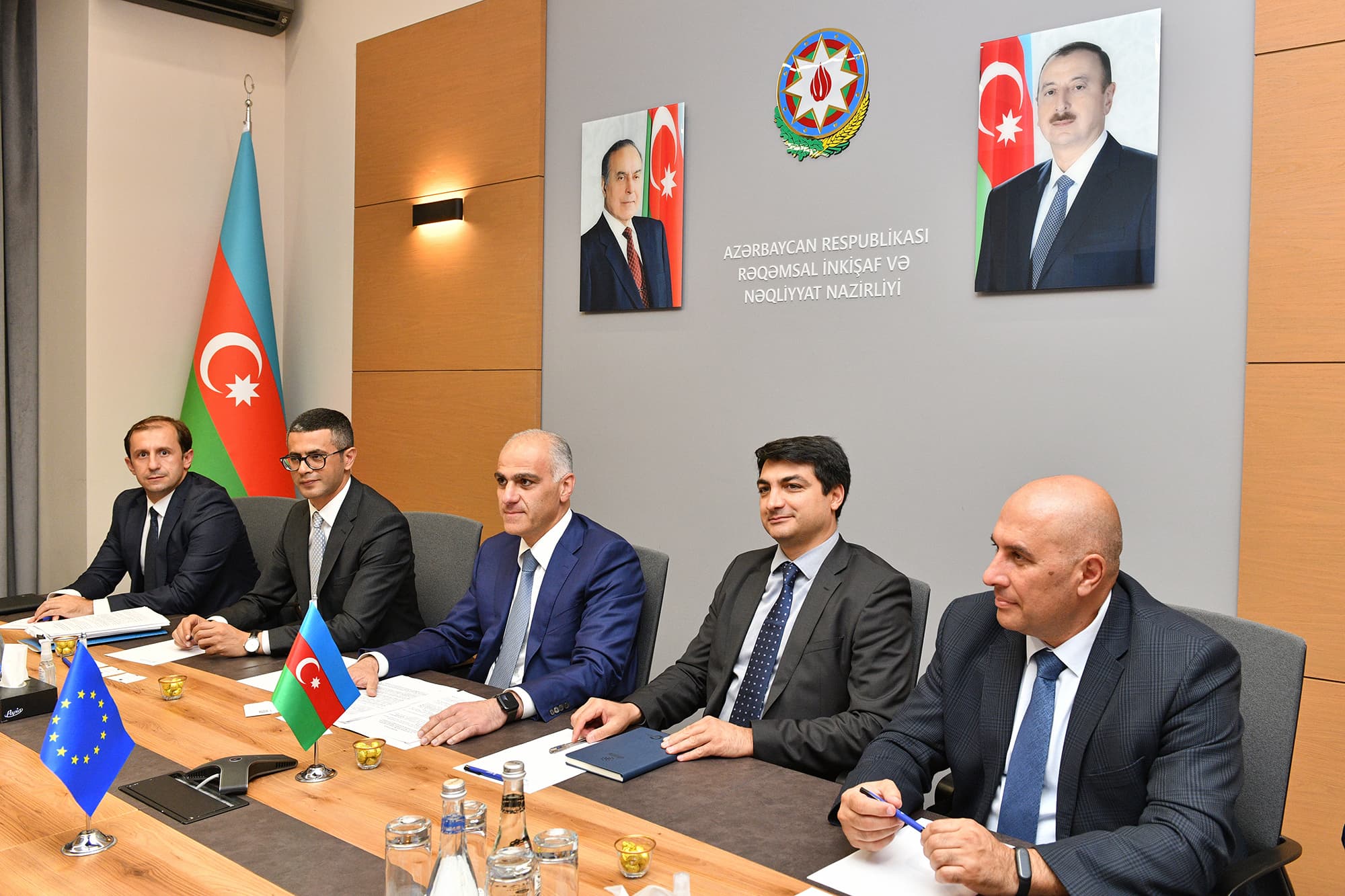 Nazir müavini Rəhman Hümmətov Avropa Komissiyasının Baş Direktorluğunda bölmə rəhbəri ilə görüşüb