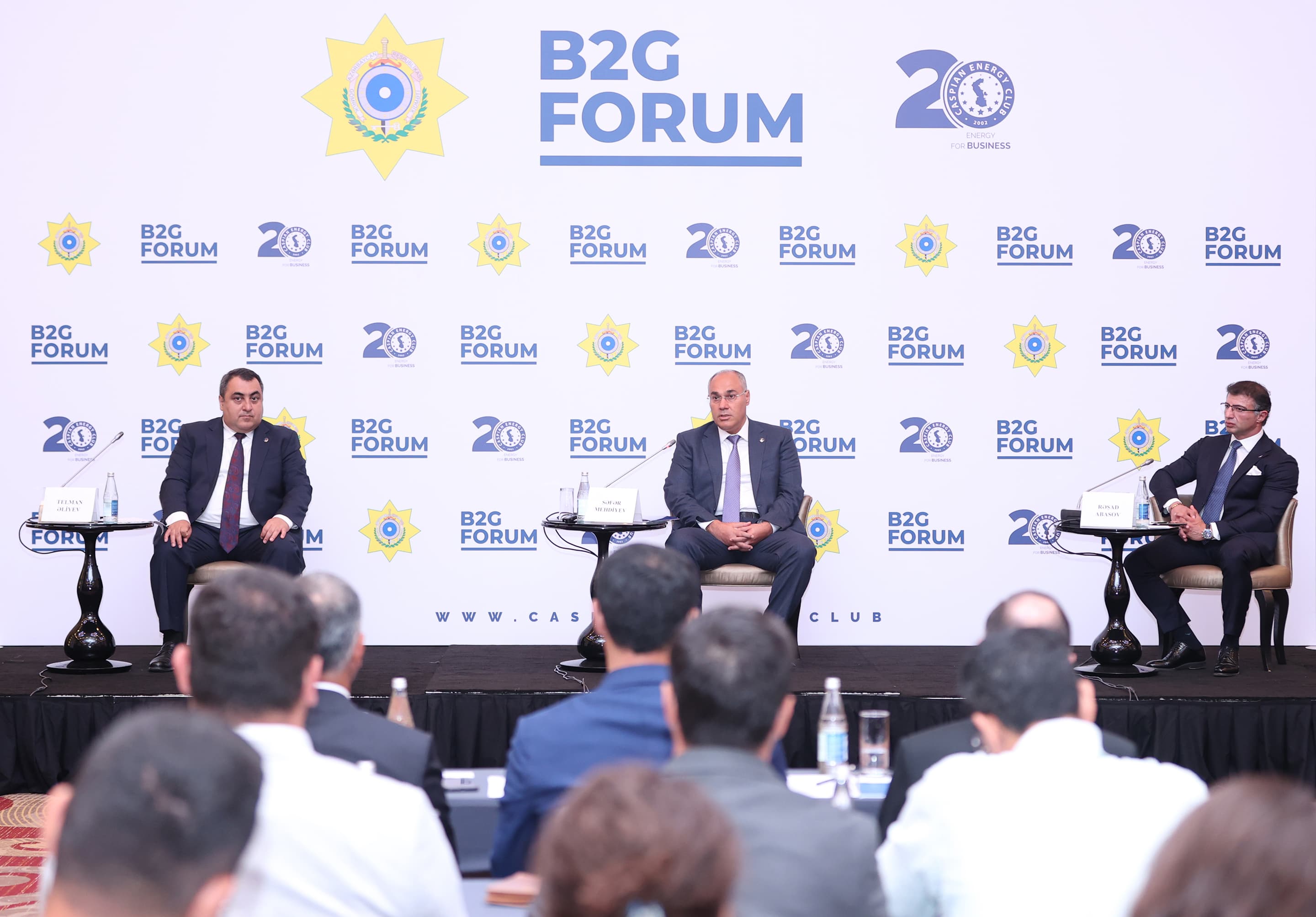 Dövlət Gömrük Komitəsinin sədri “Caspian Energy Club”un üzvləri ilə görüşüb
