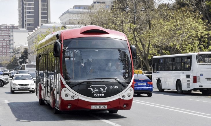 134 avtobusun hərəkət intervalında gecikmələr var