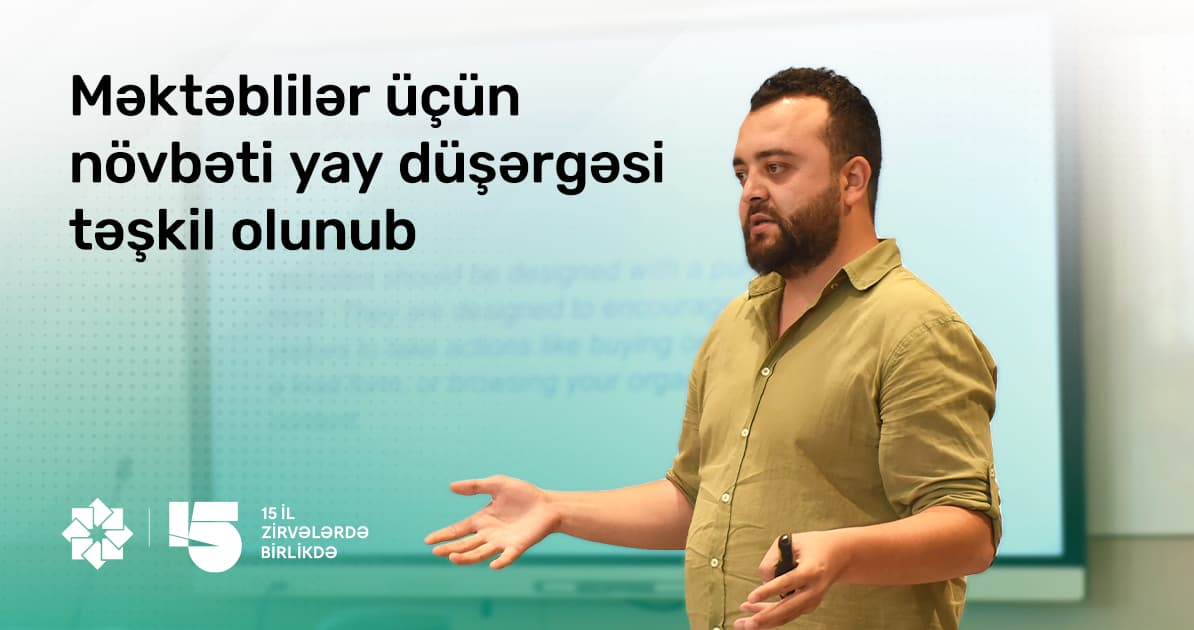 “PAŞA Bank” 6-cı Yay düşərgəsinin tərəfdaşı olub