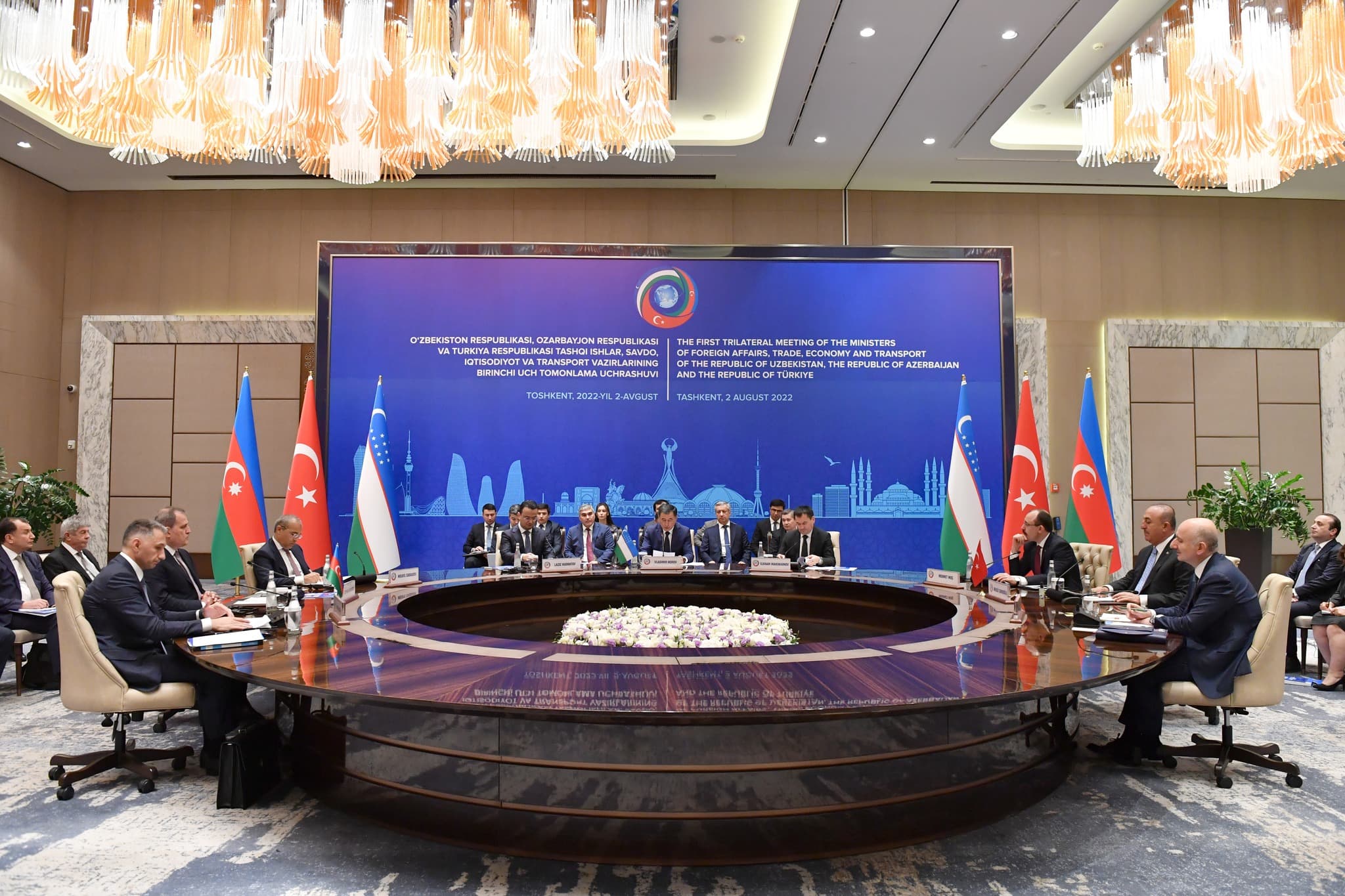 Azərbaycan, Özbəkistan və Türkiyə arasında Daşkənd Bəyannaməsi imzalanıb