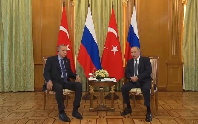 Soçidə Putin-Ərdoğan görüşü başladı -Video