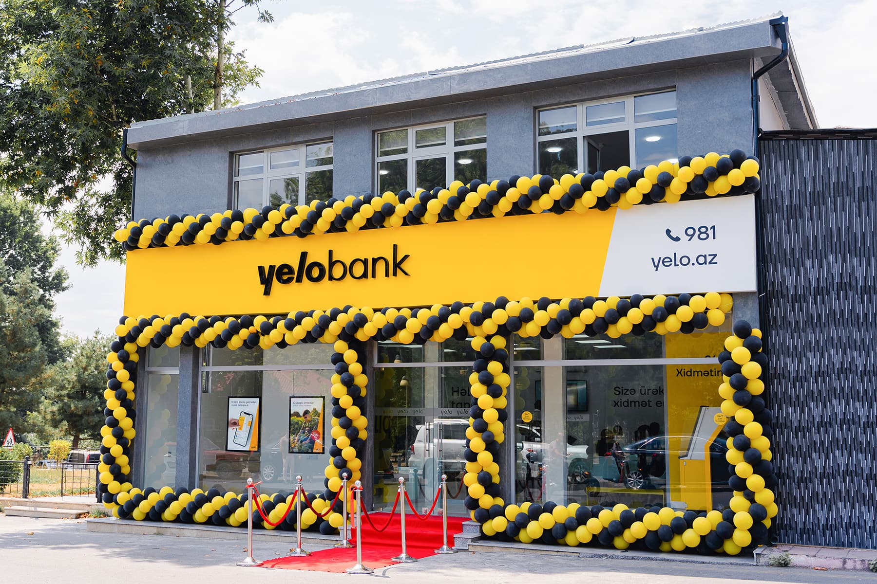 Yelo Bank artıq Qəbələdə